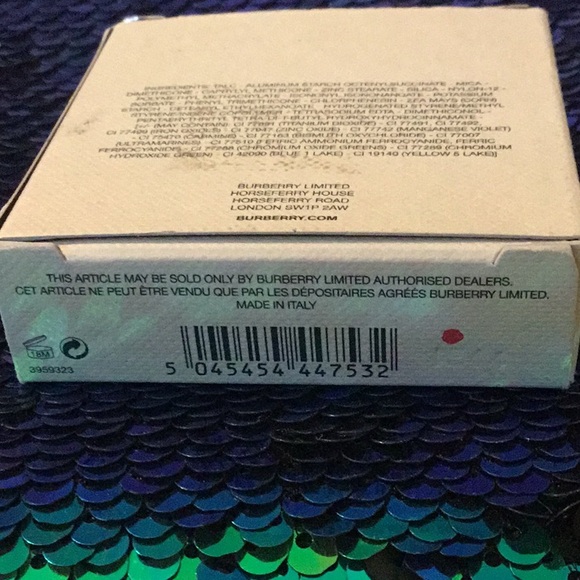 NWT Authentic Burberry Eye Colour Aqua Green No-309 - Picture 8 of 8